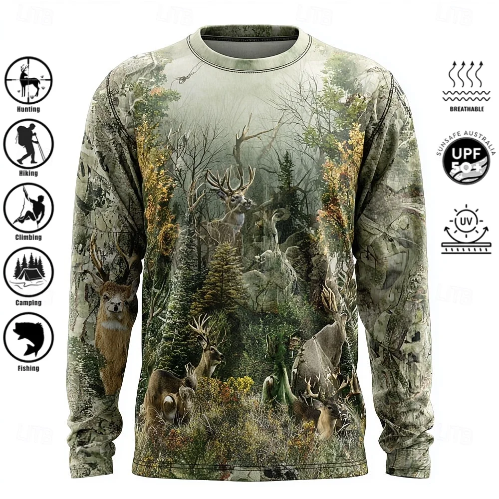 Men Long Sleeve T-shirt Polyes - 3D Printing Custom review and price